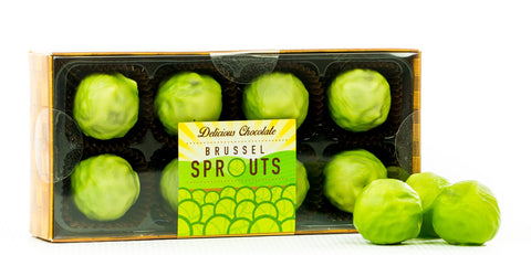CHOCOLATE BRUSSELS SPROUTS TRUFFLES - oh yes!