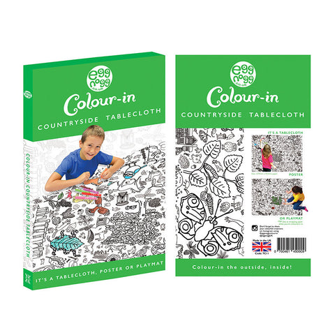 COUNTRYSIDE COLOUR-IN TABLECLOTH