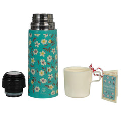 Daisy Design Flask and Cup