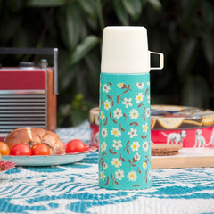 Daisy Design Flask and Cup
