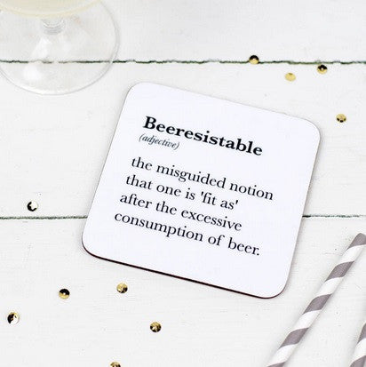 BEERESISTABLE COASTER