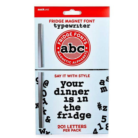 ALPHABET AND NUMBERS FRIDGE MAGNETS