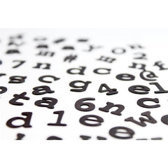 ALPHABET AND NUMBERS FRIDGE MAGNETS