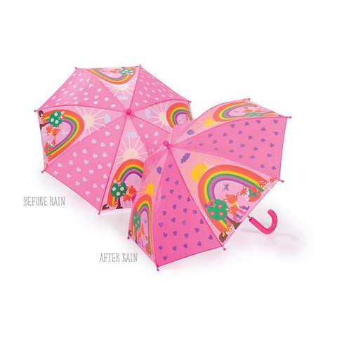 COLOUR CHANGING WOODLAND SCENE UMBRELLA